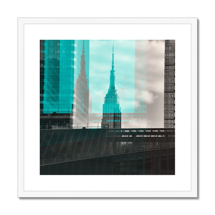 Empire State Building A3 Framed & Mounted Print