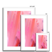 Brushstrokes B2 Framed & Mounted Print