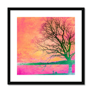 Late Afternoon A6 Framed & Mounted Print