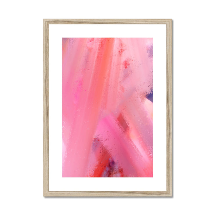 Brushstrokes B2 Framed & Mounted Print