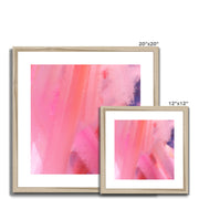 Brushstrokes B2 Framed & Mounted Print