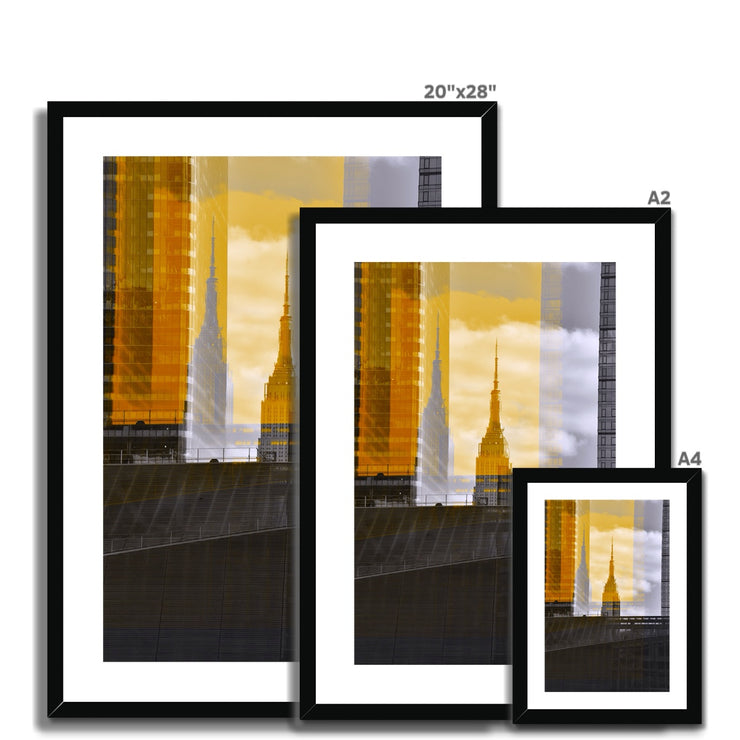 Empire State Building A2 Framed & Mounted Print