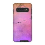 Pelicans in Flight A1 Tough Phone Case