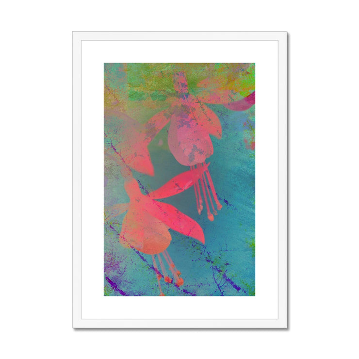 Fuchsias B1 Framed & Mounted Print