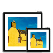 House in Elie A1 Framed & Mounted Print