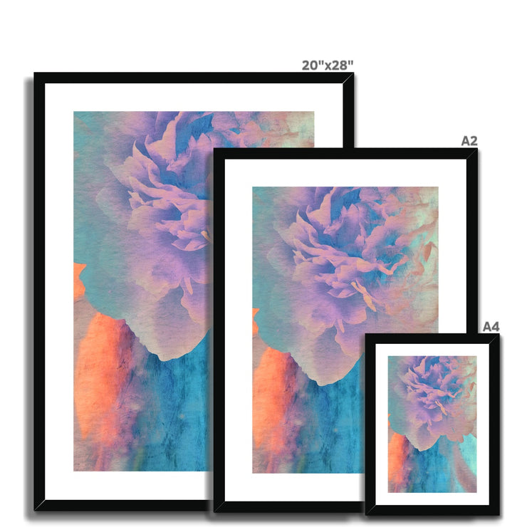 Peony G2 Framed & Mounted Print