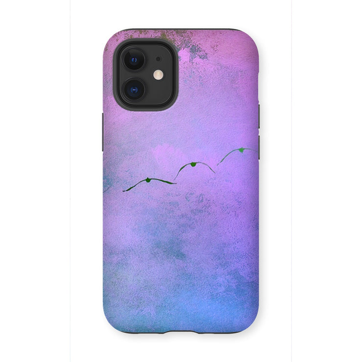 Pelicans in Flight A4 Tough Phone Case