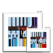 Anstruther Shorefront B2 Framed & Mounted Print