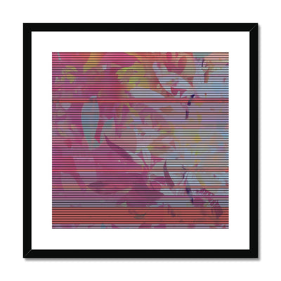 Leaves D2 Framed & Mounted Print