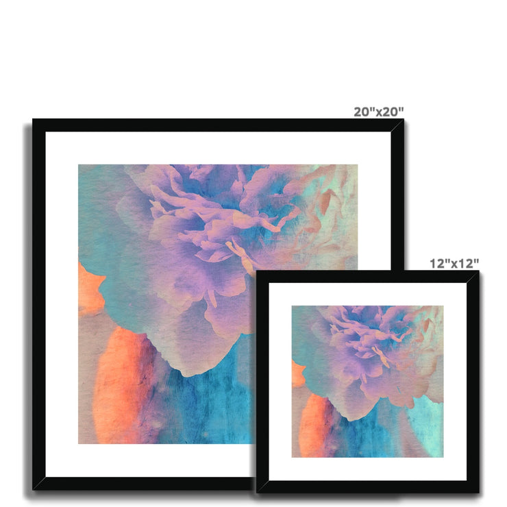 Peony G2 Framed & Mounted Print