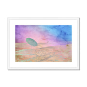 Parasol on Kure Beach A2 Framed & Mounted Print