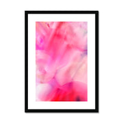 Flower Abstract A1 Framed & Mounted Print