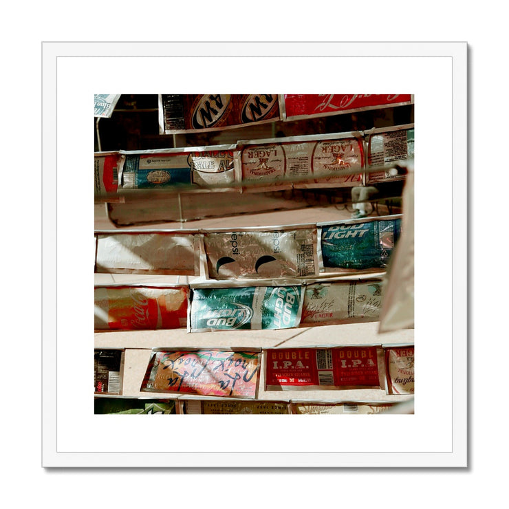 Recycled Cans A2 Framed & Mounted Print