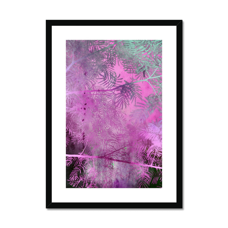 Albizia Tree A2 Framed & Mounted Print