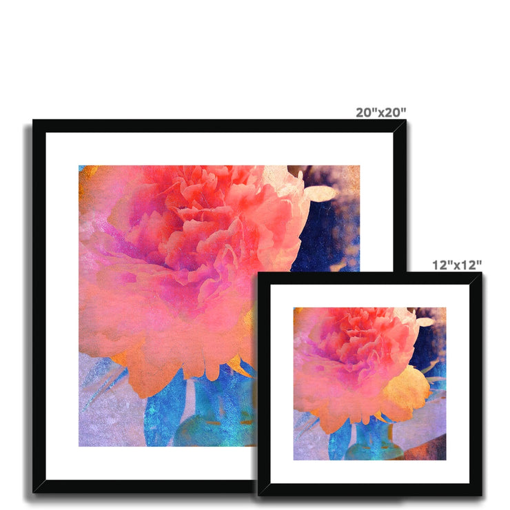 Peony F1 Framed & Mounted Print