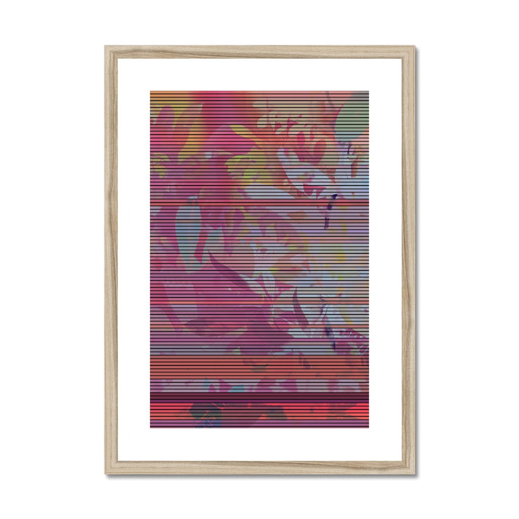 Leaves D2 Framed & Mounted Print