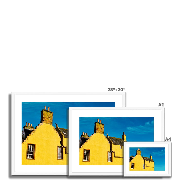 House in Elie A1 Framed & Mounted Print