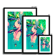 Fuchsias A1 Framed & Mounted Print