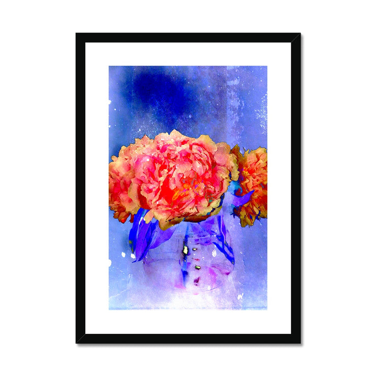 Peony D1 Framed & Mounted Print