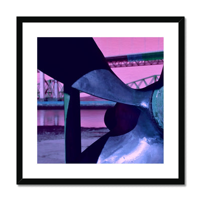 Boat Propeller A4 Framed & Mounted Print