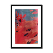 Leaves B2 Framed & Mounted Print