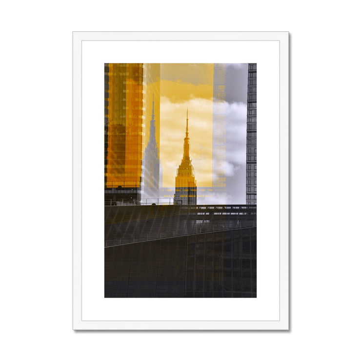 Empire State Building A2 Framed & Mounted Print