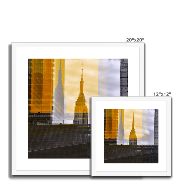 Empire State Building A2 Framed & Mounted Print