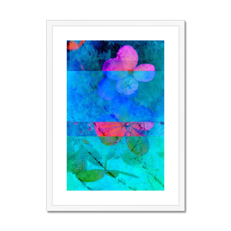 Hydrangea D5 Framed & Mounted Print