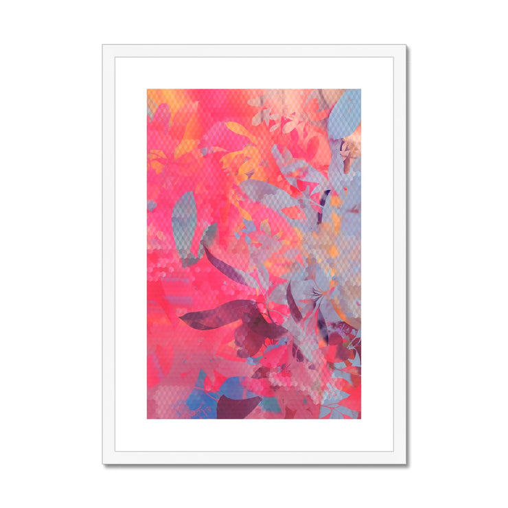 Leaves D3 Framed & Mounted Print