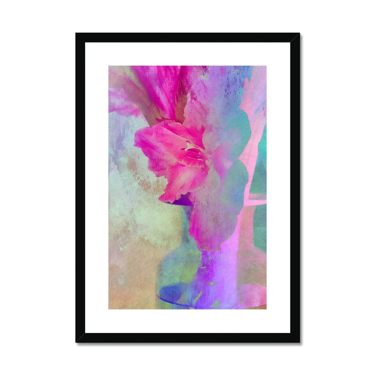 Gladiolas A1 Framed & Mounted Print