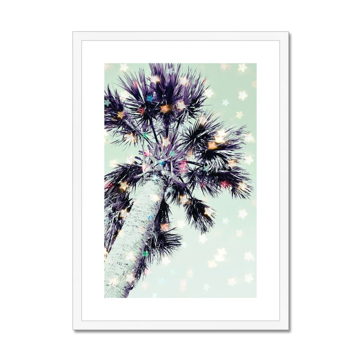 Palm Tree A4 Framed & Mounted Print