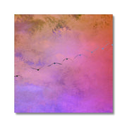 Pelicans in Flight A1 Canvas