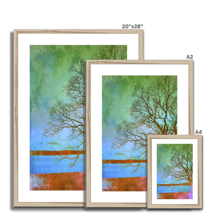 Late Afternoon A4 Framed & Mounted Print