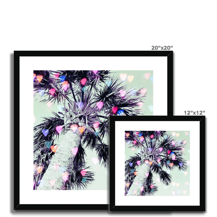 Palm Tree A2 Framed & Mounted Print