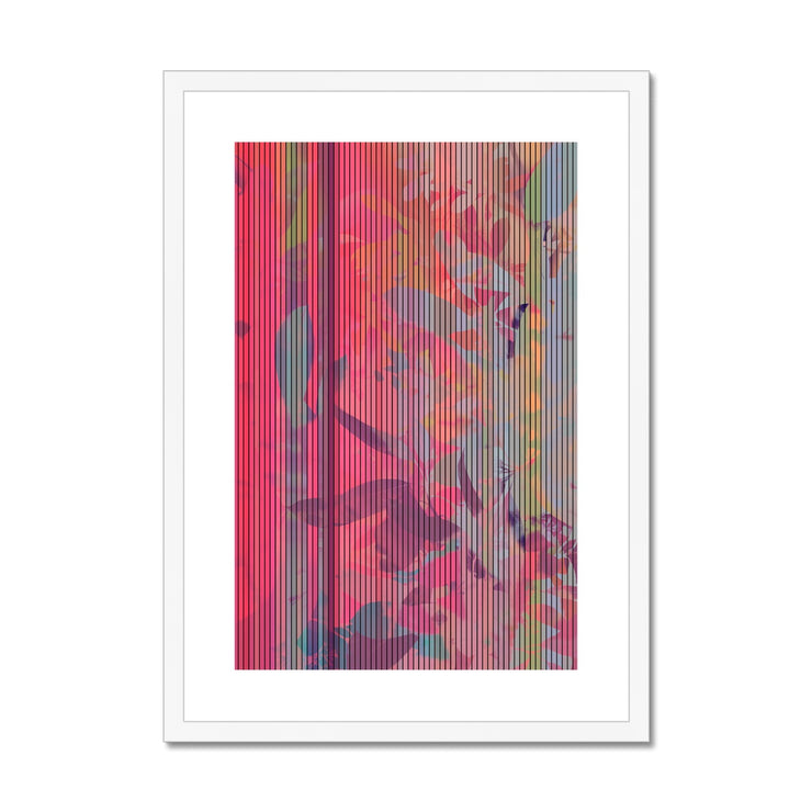 Leaves D1 Framed & Mounted Print