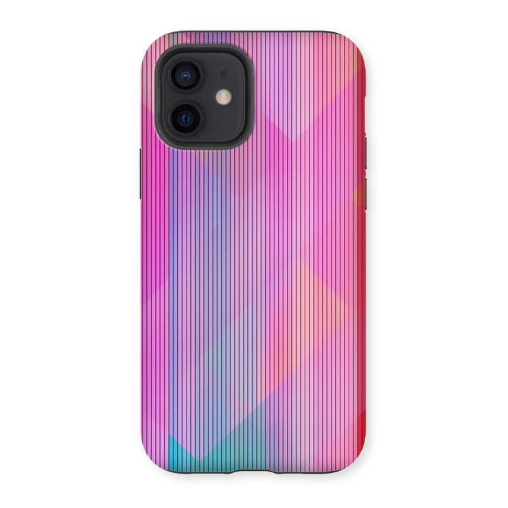 Stripes  and Shapes A2 Tough Phone Case