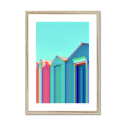 Buildings at Port Edgar B1 Framed & Mounted Print