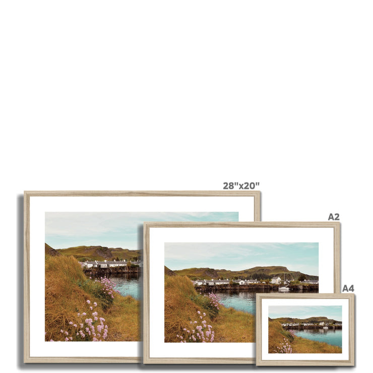 Seil Island A7 Framed & Mounted Print