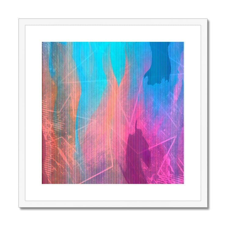 Magic Flames B3 Framed & Mounted Print