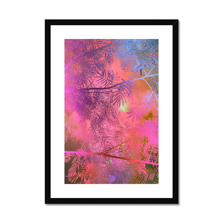 Albizia Tree A5 Framed & Mounted Print