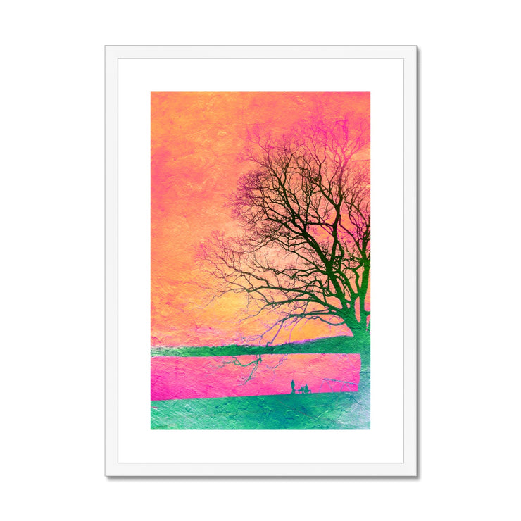 Late Afternoon A6 Framed & Mounted Print