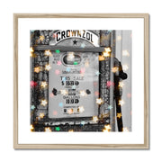 Old Petrol Pump A4 Framed & Mounted Print