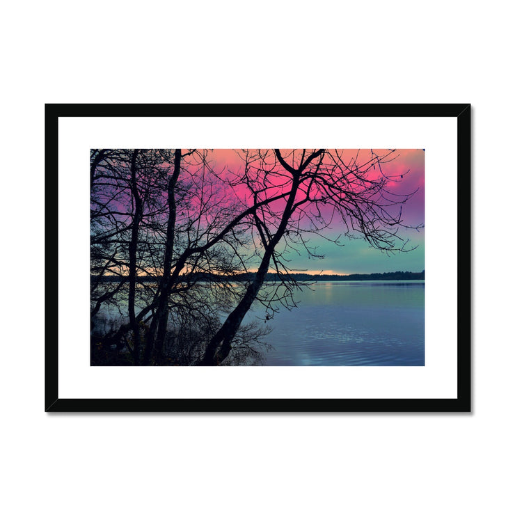 Lake of Menteith B1 Framed & Mounted Print