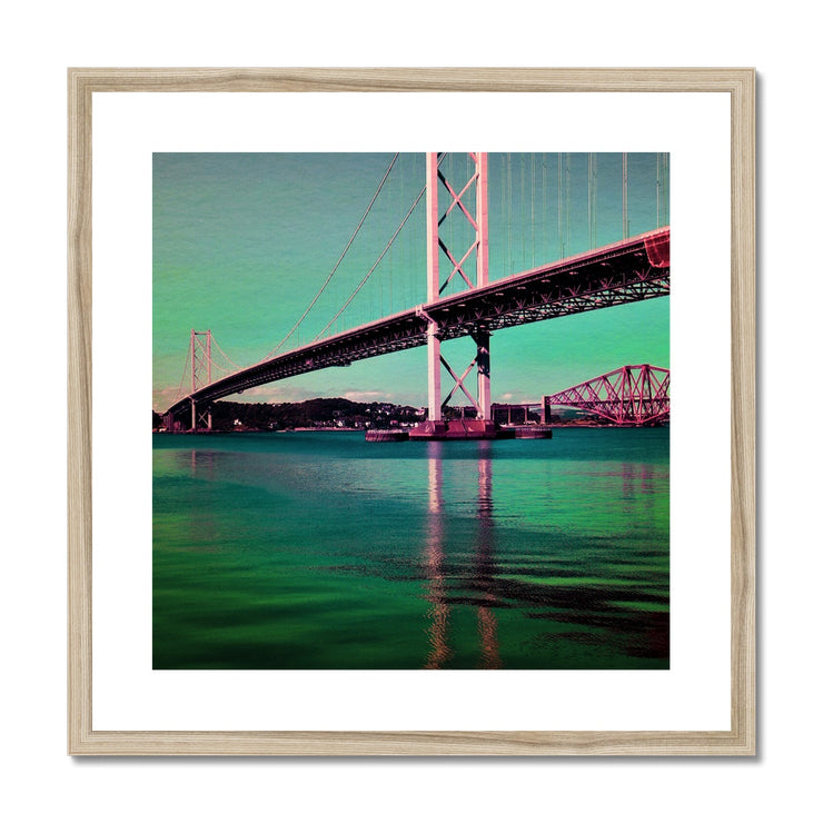 Forth Road Bridges C1 Framed & Mounted Print