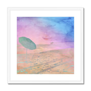 Parasol on Kure Beach A2 Framed & Mounted Print