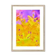 Leaves E1 Framed & Mounted Print