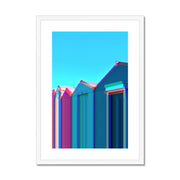 Buildings at Port Edgar B4 Framed & Mounted Print