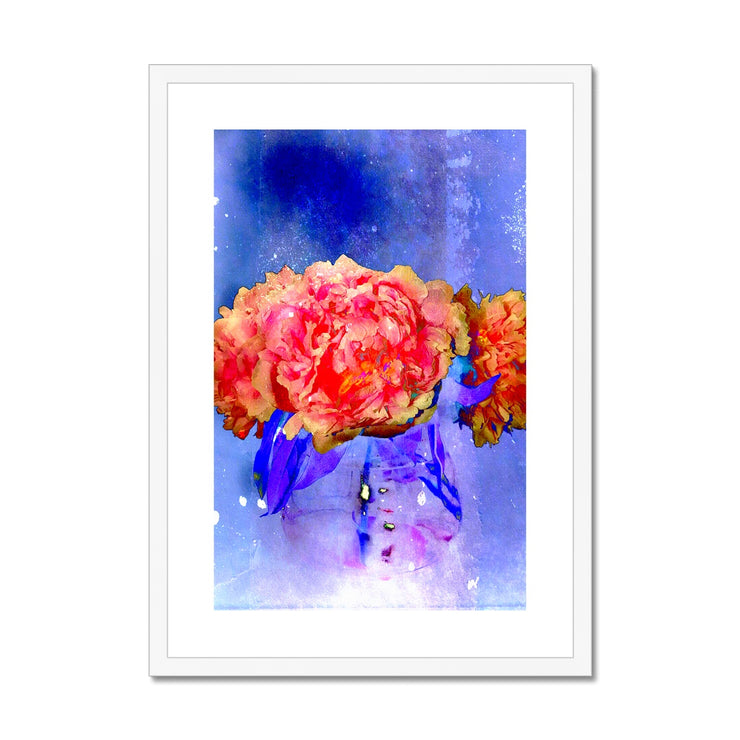 Peony D1 Framed & Mounted Print