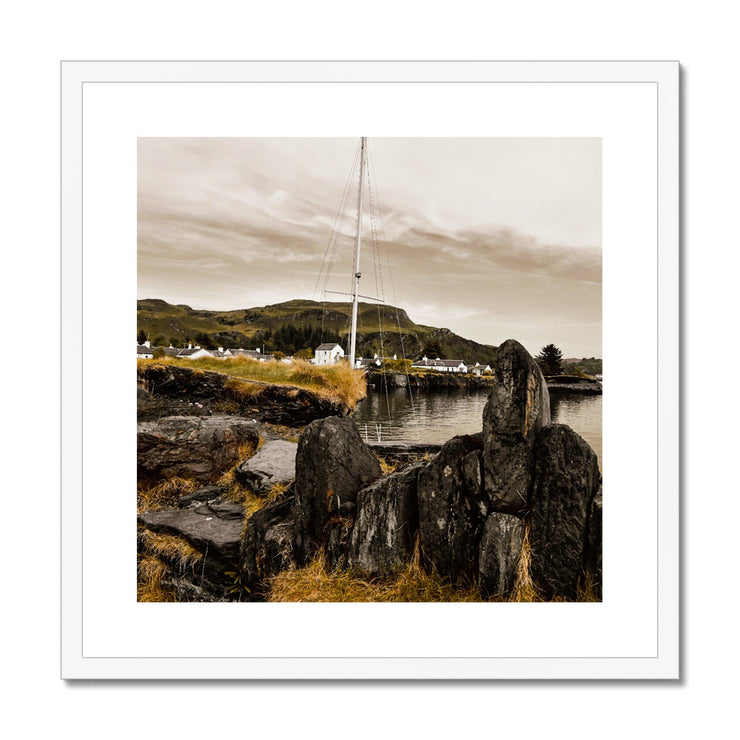 Seil Island A2 Framed & Mounted Print