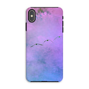 Pelicans in Flight A4 Tough Phone Case